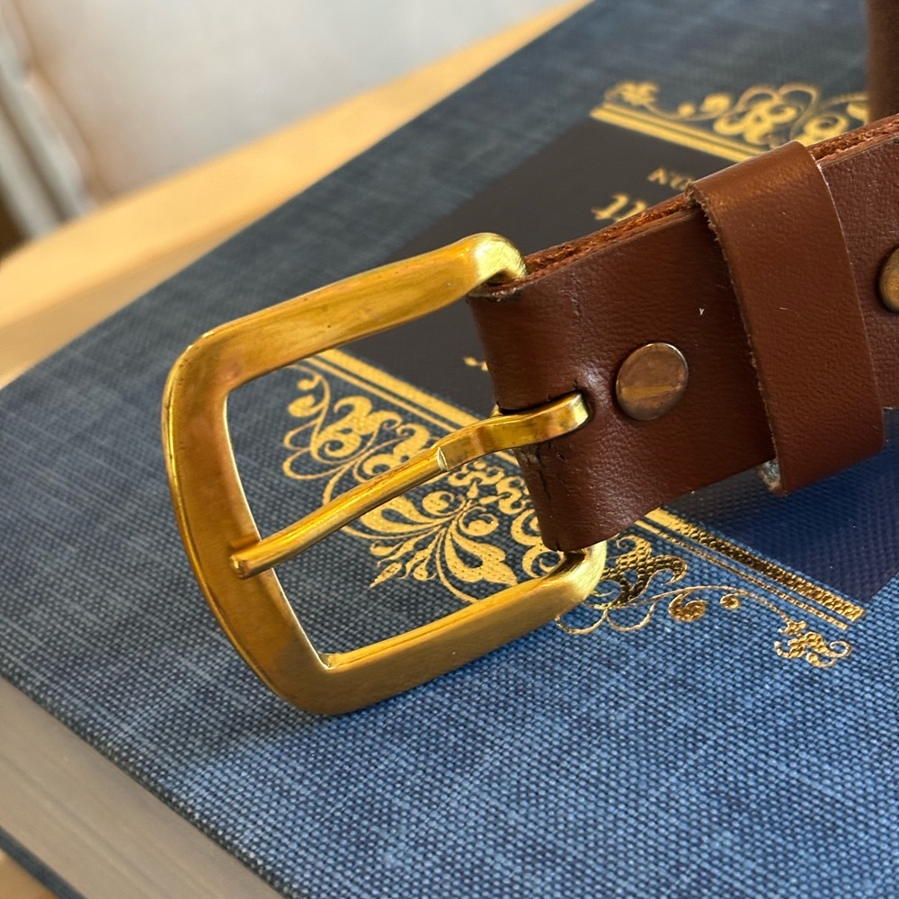 Vintage Y2K Lacoste Izod Leather Belt- Men’s Sz-38 Measures-42”L | Timeless EUC - Picture 3 of 9